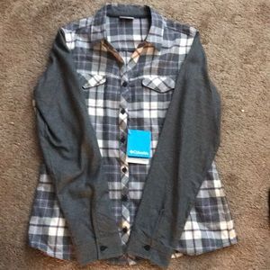 Columbia flannel button up
